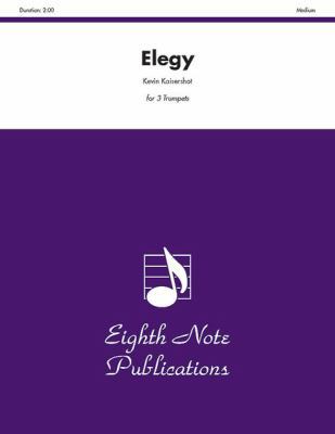 Elegy: Score & Parts 1554723213 Book Cover