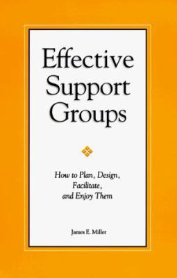 Effective Support Groups: How to Plan, Design, ... 1885933266 Book Cover