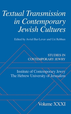 Text Transmiss in Cont Jewish Cult Scj C 0197516483 Book Cover