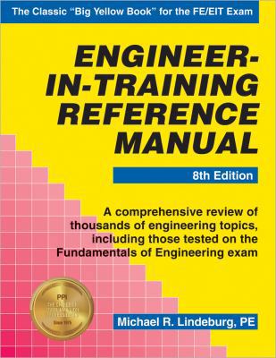 Engineer-In-Training Reference Manual 1591264383 Book Cover