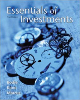 Essentials of Investments Fourth Edition 0072318597 Book Cover