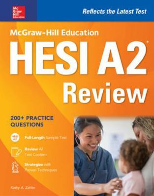 McGraw-Hill Education Hesi A2 Review 126002640X Book Cover