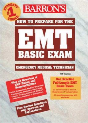 How to Prepare for the EMT Basic Exam (Barron's... 0764122614 Book Cover