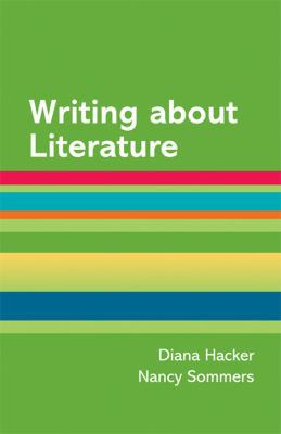 Writing about Literature: A Hacker Handbooks Su... 031265684X Book Cover