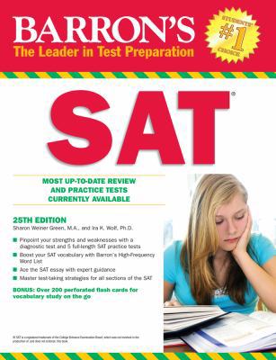 Barron's SAT 0764144367 Book Cover
