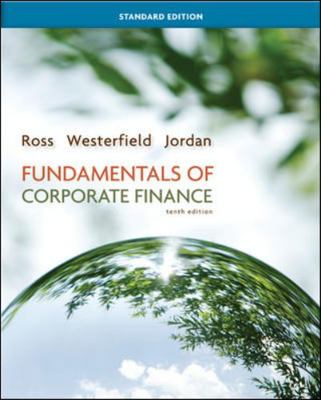 Fundamentals of Corporate Finance 0078034639 Book Cover