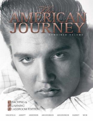 The American Journey: Brief Combined Volume: Te... 0205739237 Book Cover