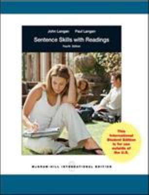 Sentence Skills with Readings 0070182884 Book Cover