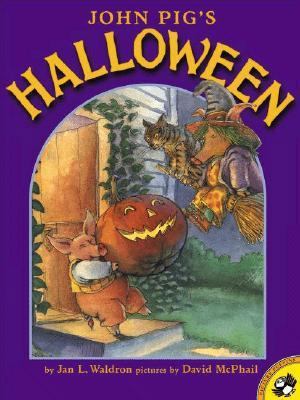 John Pig's Halloween (Picture Puffins) 0140568360 Book Cover