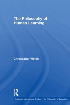 The Philosophy of Human Learning 0415757118 Book Cover