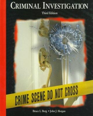 Criminal Investigation 0028009282 Book Cover