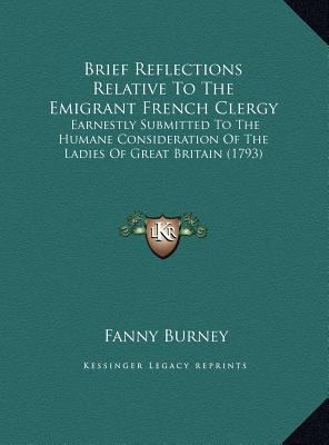 Brief Reflections Relative To The Emigrant Fren... 1169553265 Book Cover