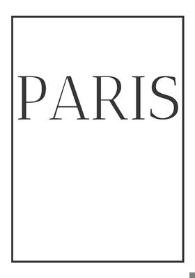 Paris: A decorative book for coffee tables, end... 1697219055 Book Cover