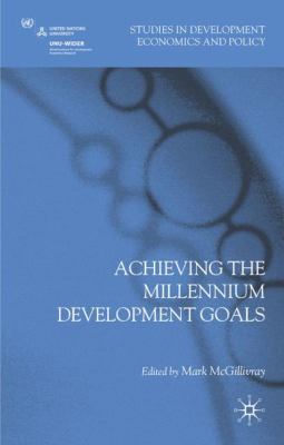 Achieving the Millennium Development Goals 0230217230 Book Cover