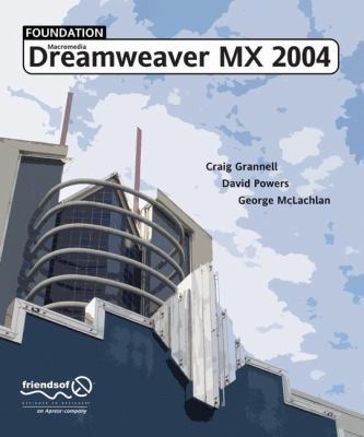 Foundation Dreamweaver MX 2004 1590593081 Book Cover