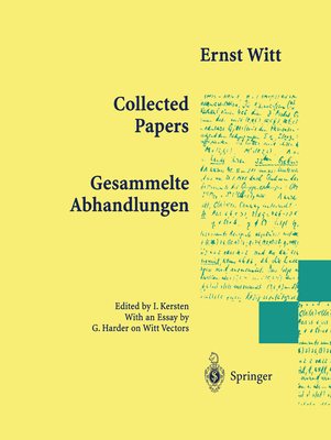 Collected Papers - Gesammelte Abhandlungen [German] 3642150950 Book Cover