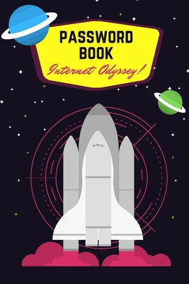 Password Book: Password Logbook With Spaceship ... 1704343097 Book Cover