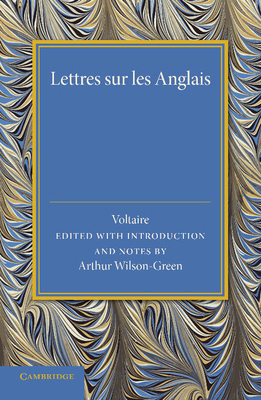 Lettres Sur Les Anglais [French] 110768708X Book Cover