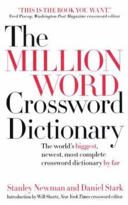 The Million Word Crossword Dictionary 0061122114 Book Cover