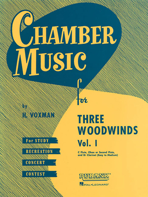 Chamber Music for Three Woodwinds, Vol. 1 for F... 1423445007 Book Cover