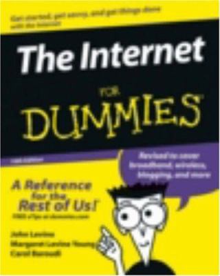 The Internet for Dummies 0764589962 Book Cover