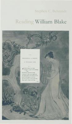 Reading William Blake 0333524845 Book Cover