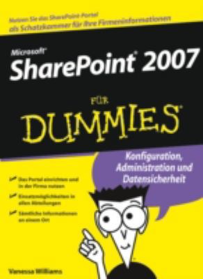 Microsoft SharePoint 2007 für Dummies [German] 352770308X Book Cover
