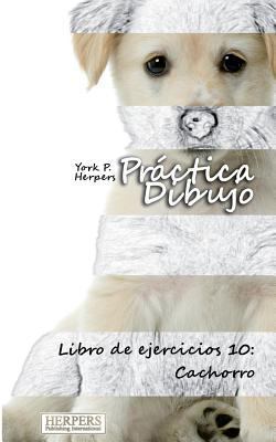 Práctica Dibujo - Libro de ejercicios 10: Cachorro [Spanish] 3946268331 Book Cover