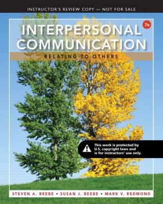 Interpersonal Communication: Relating to Others 0205930530 Book Cover