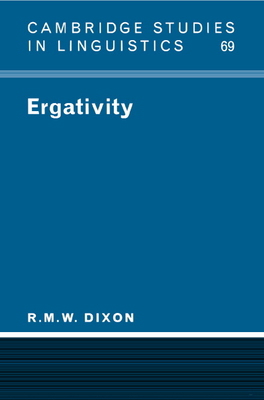 Ergativity 0521448980 Book Cover