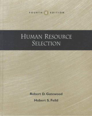 Human Resource Selection 0030245966 Book Cover