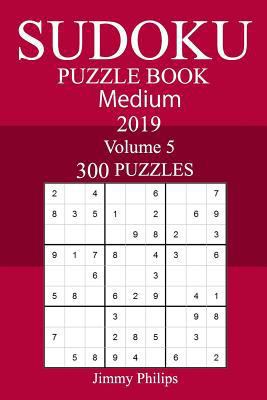 300 Medium Sudoku Puzzle Book 2019 1726317641 Book Cover
