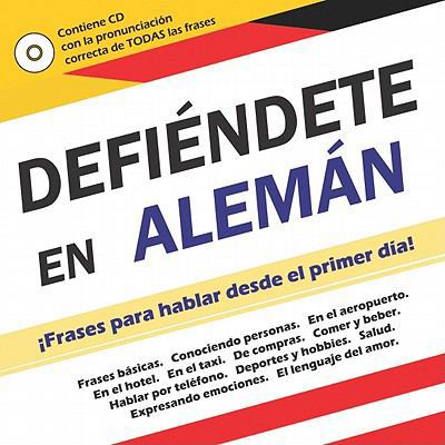 Defiendete en Aleman [With CD (Audio)] [Spanish] 9801238623 Book Cover