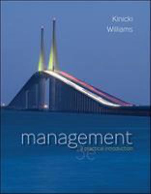 Management: A Practical Introduction 0078112710 Book Cover