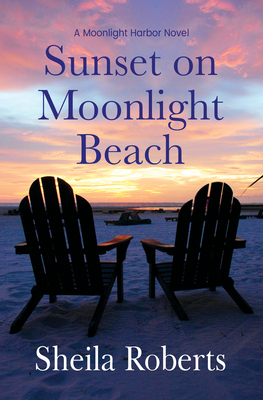 Sunset on Moonlight Beach [Large Print] 1432890611 Book Cover
