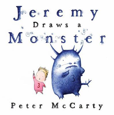 Jeremy Draws a Monster (Jeremy and the Monster) 0805069348 Book Cover