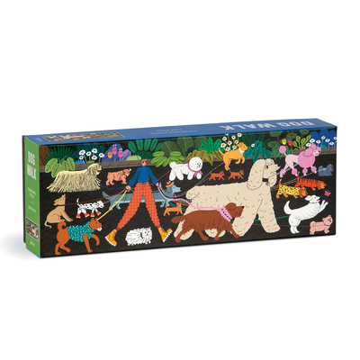 Dog Walk 1000 Piece Panoramic Puzzle 0735369526 Book Cover