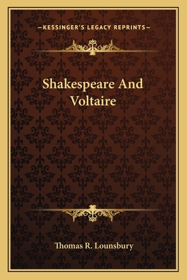 Shakespeare And Voltaire 116312172X Book Cover