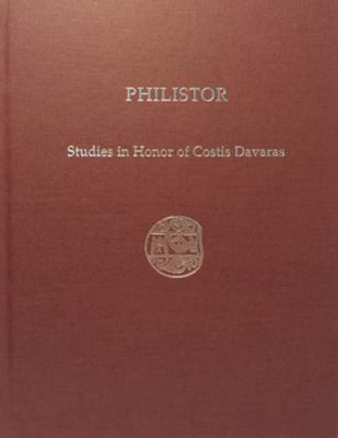 Philistor: Studies in Honor of Costis Davaras 1931534659 Book Cover