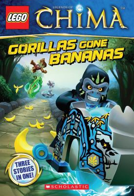 Gorillas Gone Bananas 0545517524 Book Cover