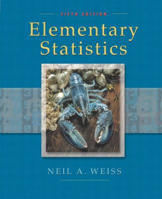 Elementary Statistics (5th Edition) 0201710587 Book Cover
