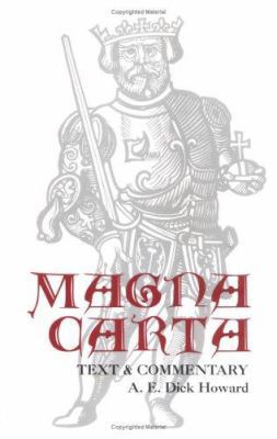 Magna Carta: Text and Commentary 0813901219 Book Cover