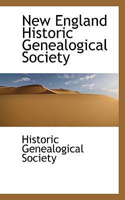 New England Historic Genealogical Society [Large Print] 1116120569 Book Cover
