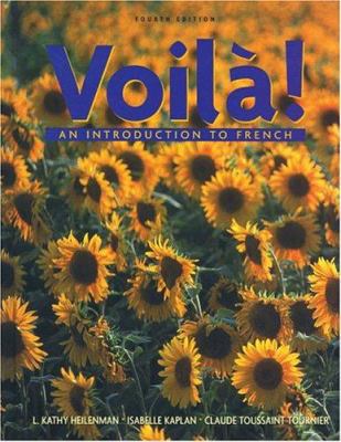 Voila!: An Introduction to French (with Audio CD) [French] 0838411401 Book Cover
