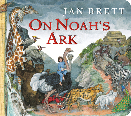 On Noah's Ark (Oversized Lap Board Book) 0593695739 Book Cover