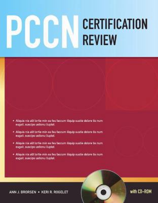 PCCN Certification Review [With CDROM] 076375935X Book Cover
