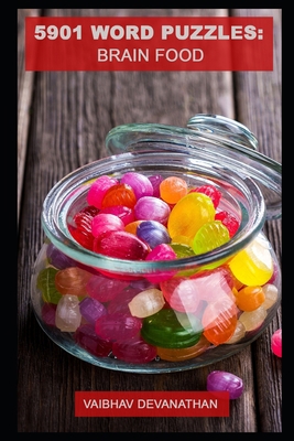 5901 Word Puzzles - Brain Food            Book Cover