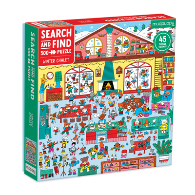 Winter Chalet 500 Piece Search & Find Puzzle 0735376905 Book Cover