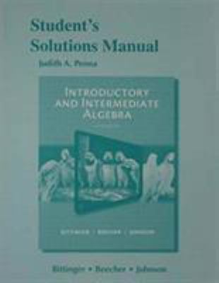Student's Solutions Manual for Introductory and... 0321917979 Book Cover
