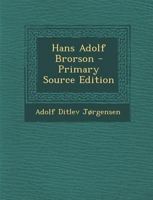Hans Adolf Brorson [Danish] 128743939X Book Cover